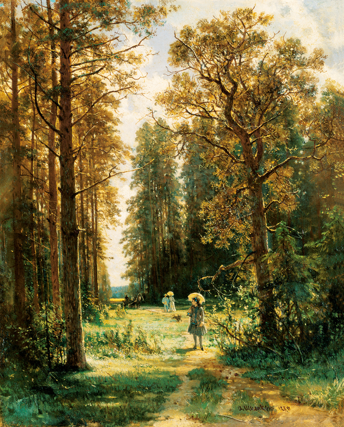  伊凡·伊凡诺维奇·希施金 Ivan I. Shishkin —— 林中小路